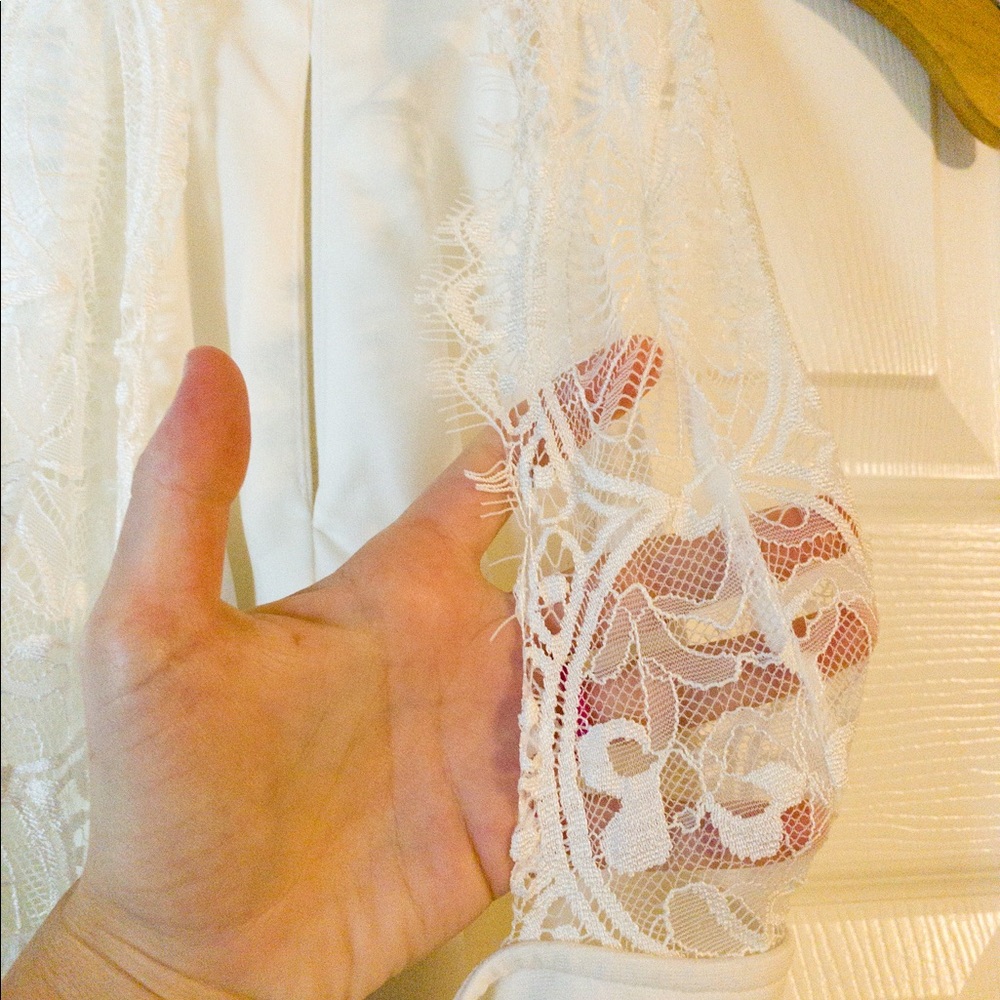 🎉✨Host Pick✨🎉Lulus white dress (9/21) - Picture 4 of 5